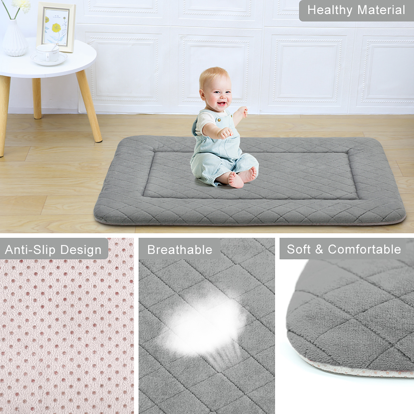 Hero Dog Cushion Large Pet Bed Washable 300 Cycles Big Puppy Mattress Non Slip Soft Sleeping Mat